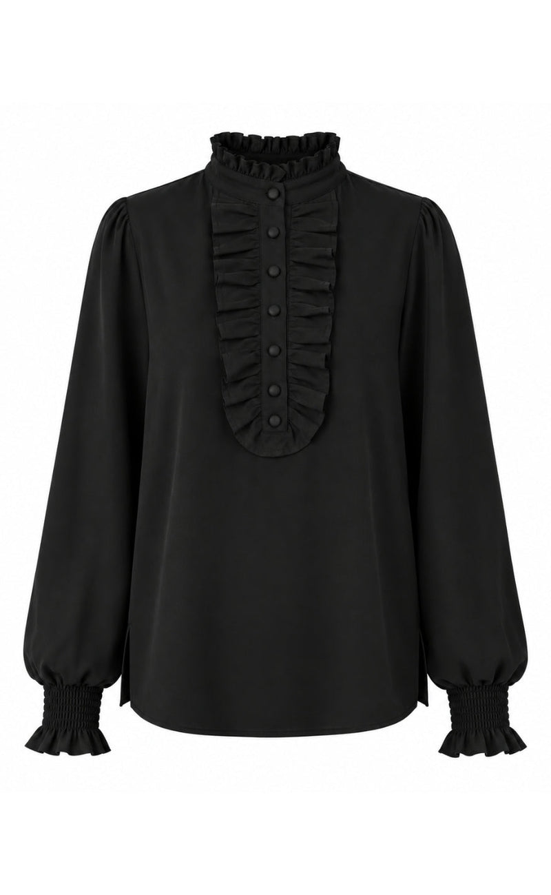 Say INA Copenhagen Skjorte - Cami Chiffon - Black Chiffon