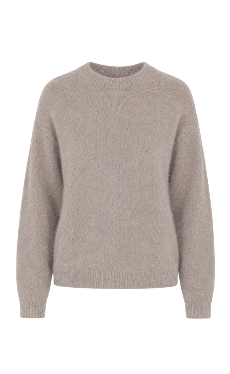 Say INA Copenhagen Genser - Riley O-Neck - Latte