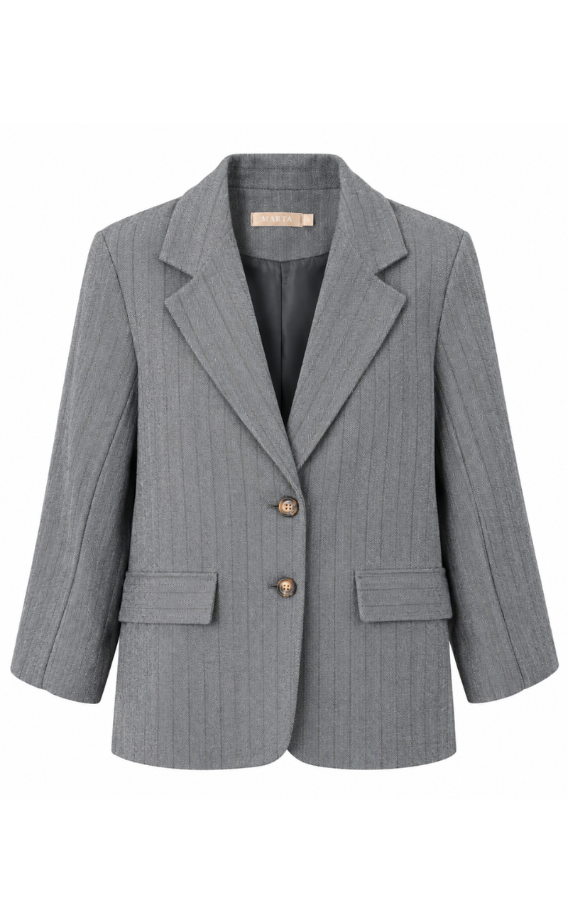 Marta Du Chateau Blazer - Senna - Grey