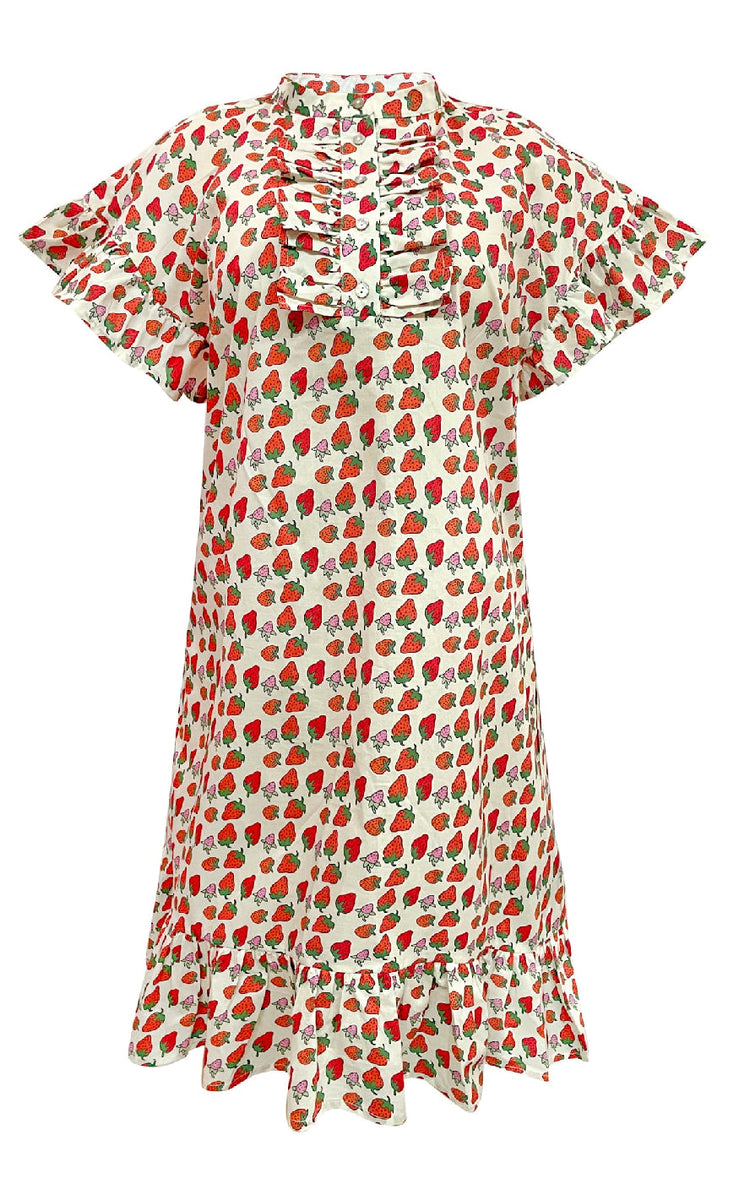 Tiki Ss Twist Dress Midnight Navy Kjole Fra Liberte main image 0