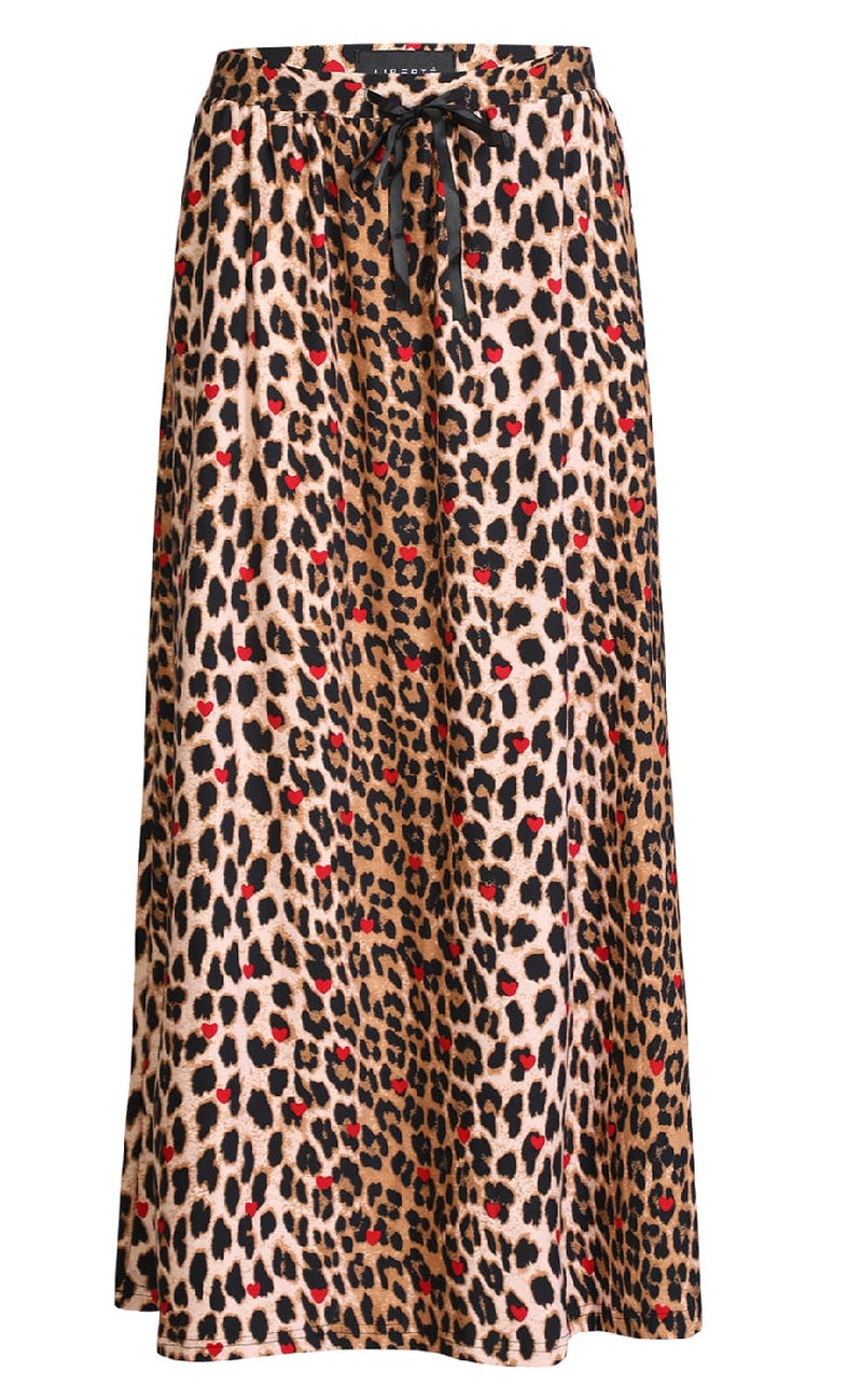 Liberte Skjørt - Alma Loose - Lux Leo/Red Heart