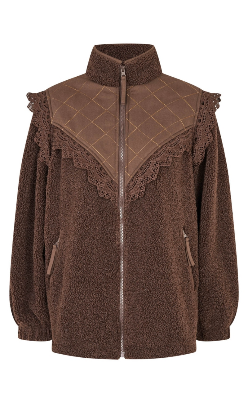 Lollys Laundry Jakke - Fall - Dark Mokka