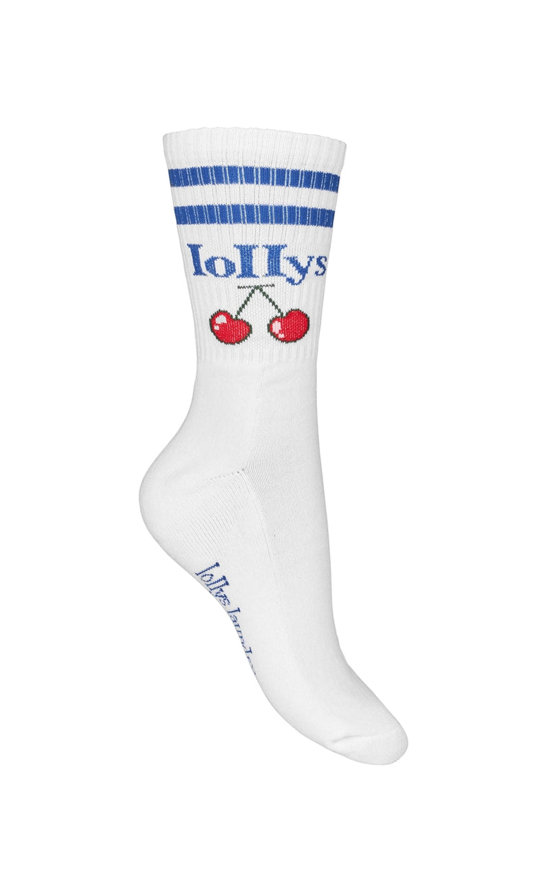 Lollys Laundry Strømper Revel - Neon Blue