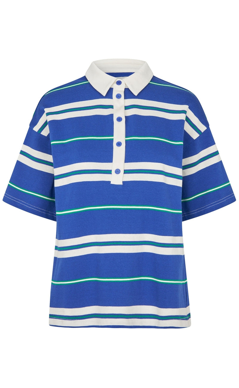Lollys Laundry T-shirt - Ulma Polo - Blue