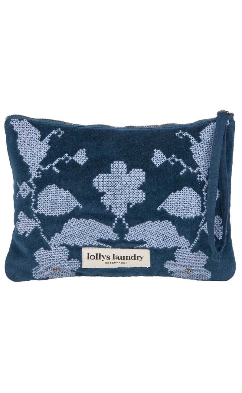 Lollys Laundry Veske - Mia Velvet - Blue