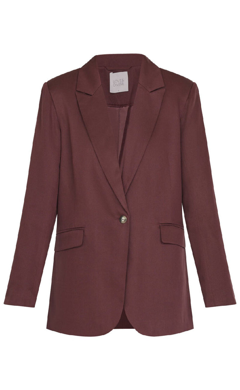 Love & Divine Blazer - Love1181 - Bordeaux