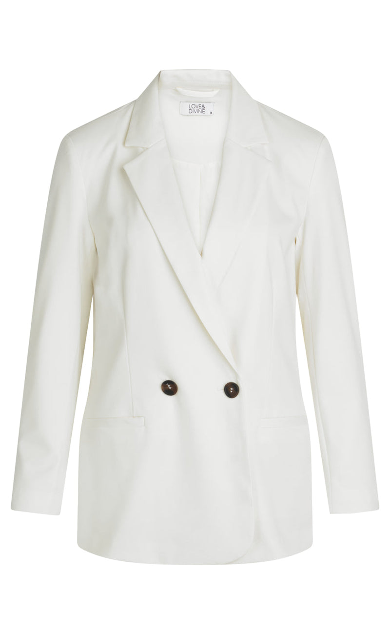 Love & Divine Blazer - Love590 - Cream