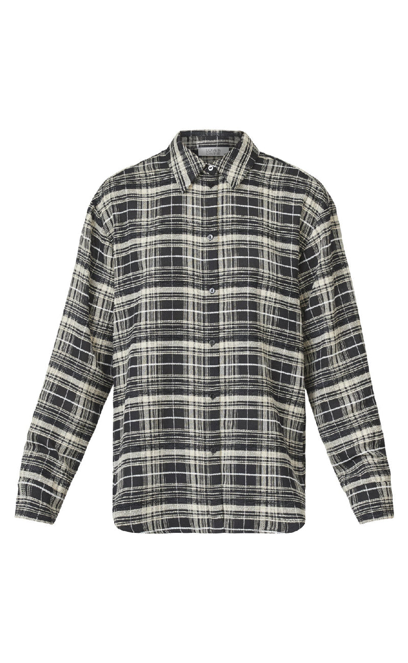 Love & Divine Bluse - Love1016-2 - Black Check