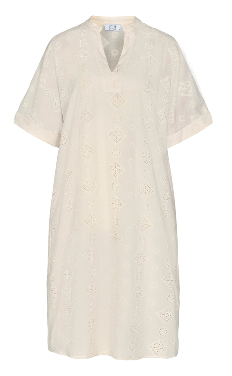 Love & Divine Kjole - Love963 - Cream