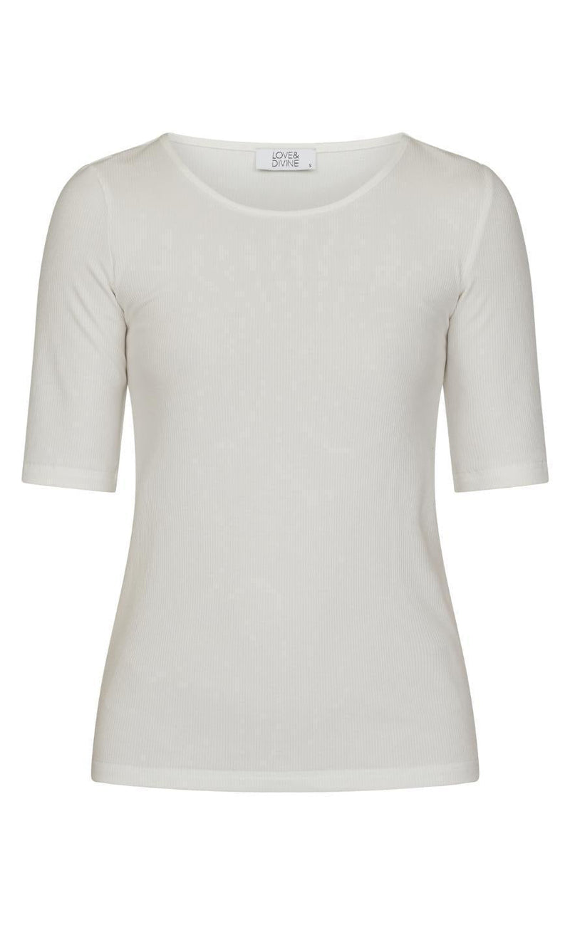 Love & Divine T-Shirt - Love1119 - Off White