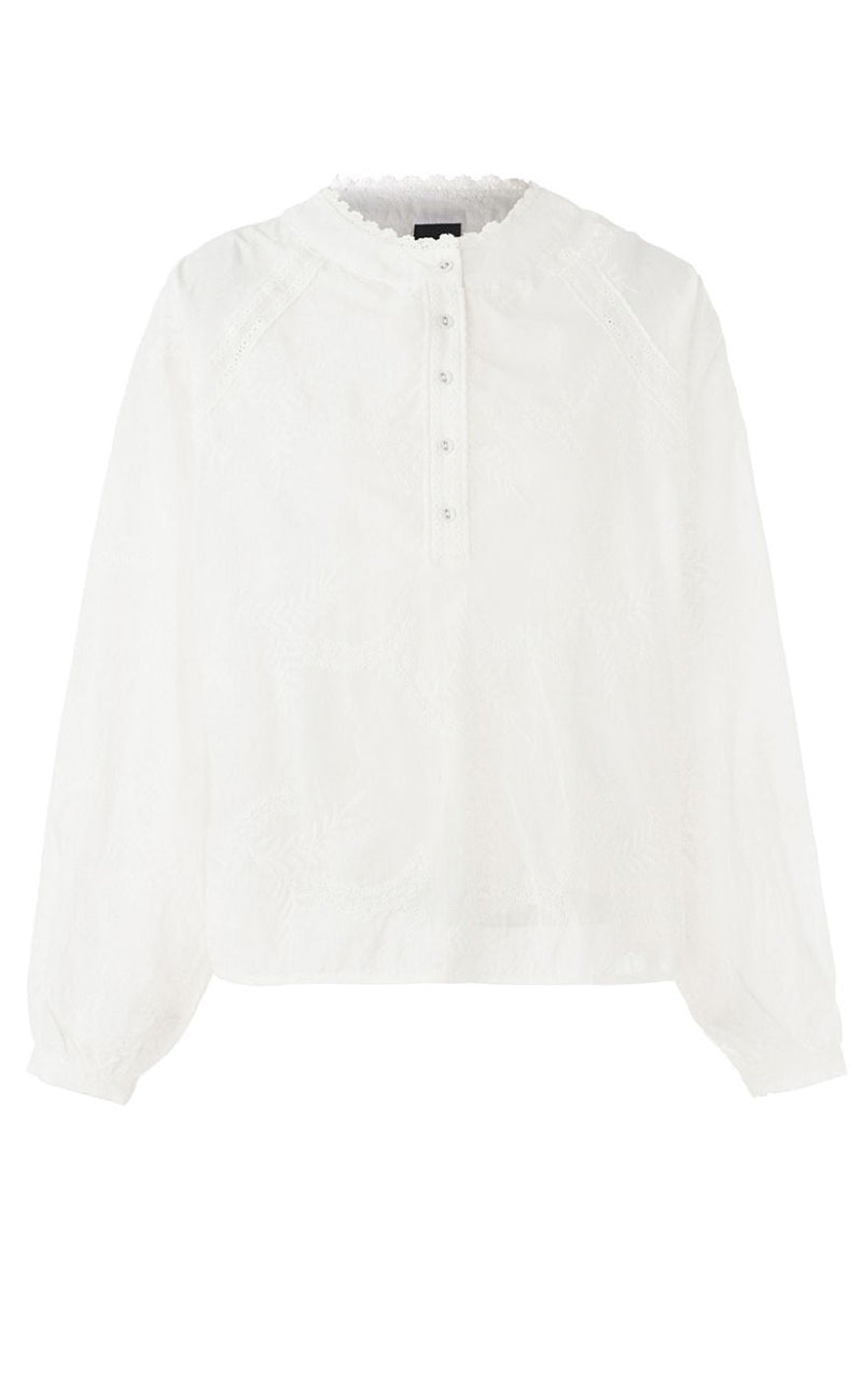 Luxzuz Bluse - Alvina - 737 Cream