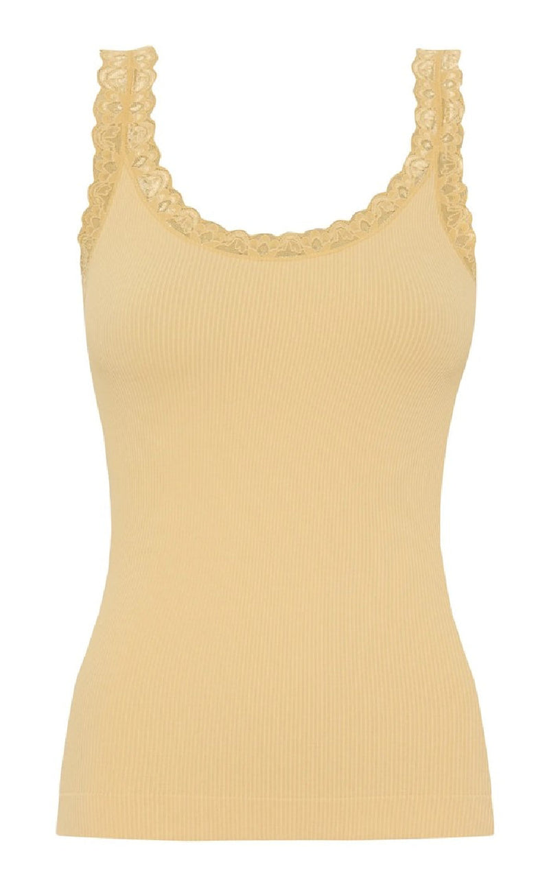 Tim & Simonsen Topp - Frida Rib - Mango