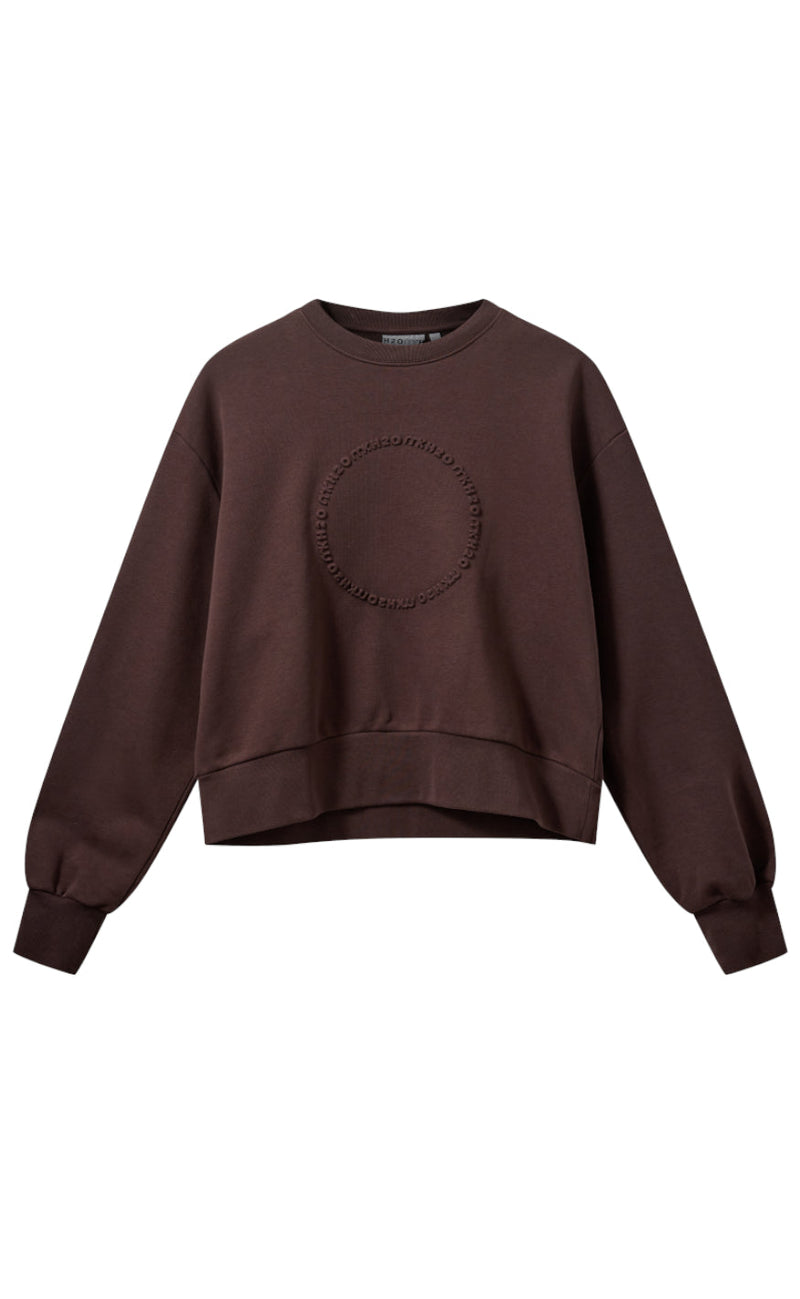 MKxH2O Sweater - O'Neck Sweat - Dark Brown