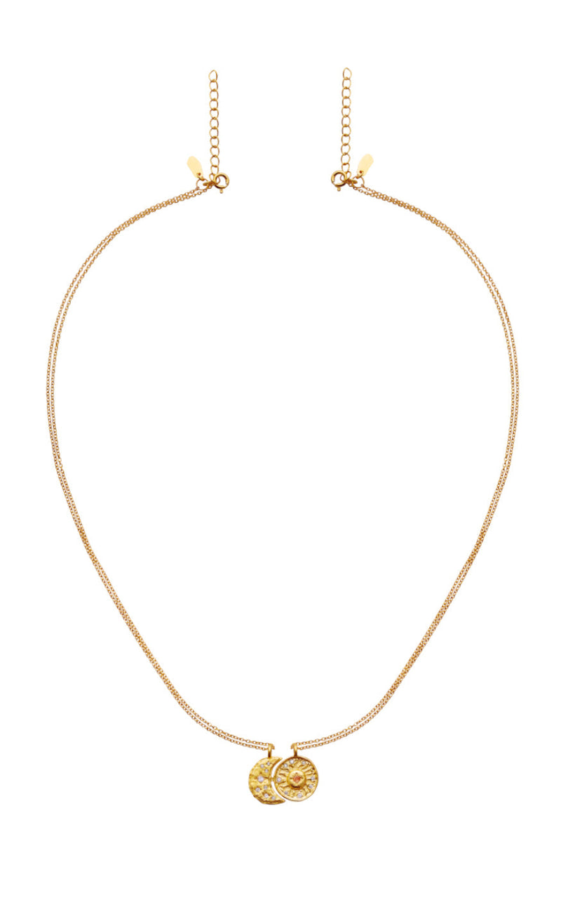 Maanesten Halskjede - Friendship - Gold