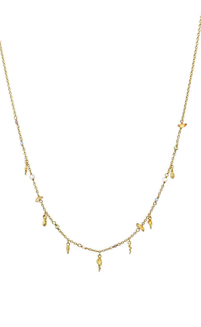 Maanesten Halskjede - Toutsi - Gold Colour