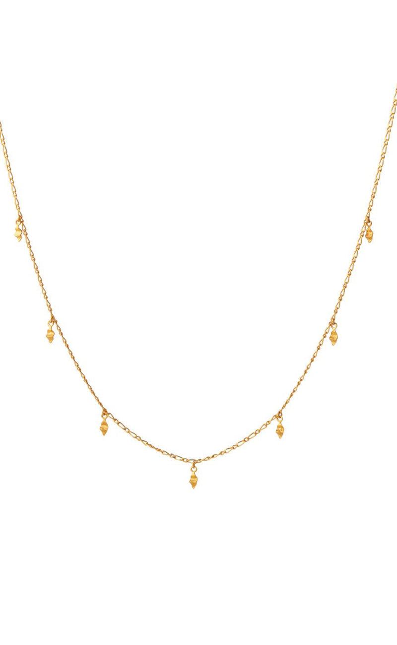 Maanesten Halskjede - Una - Gold Colour