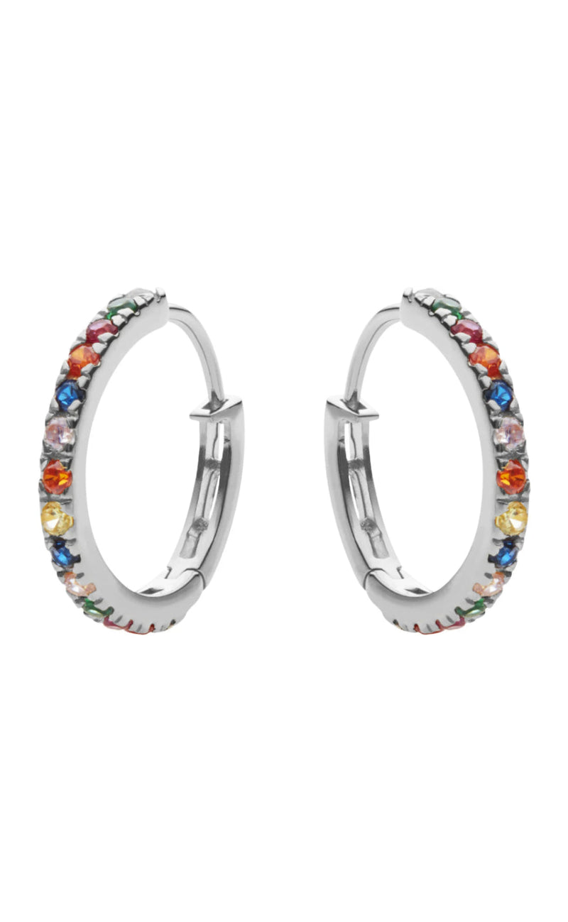 Maanesten Øreringer - Nubia Big - Silver