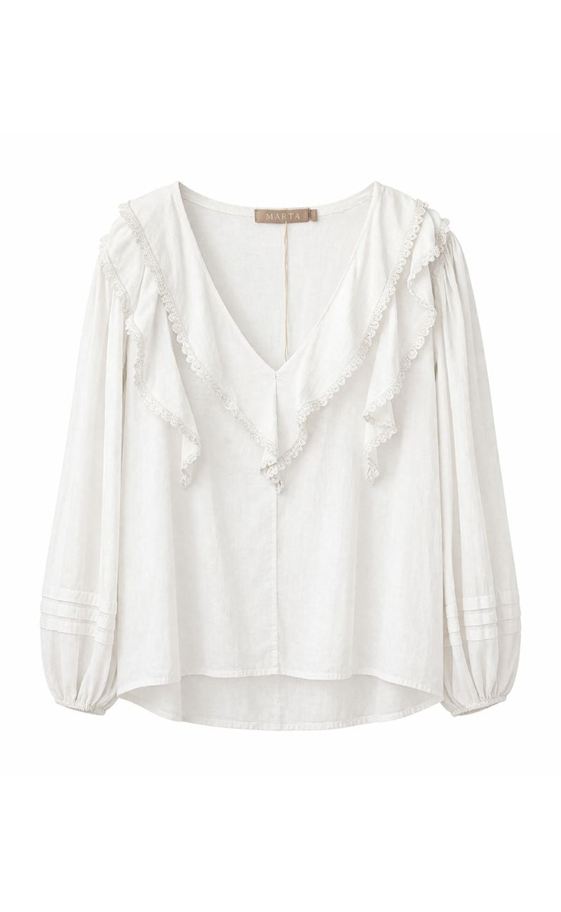 Marta Du Chateau Bluse - Rosamaria - Sabbia