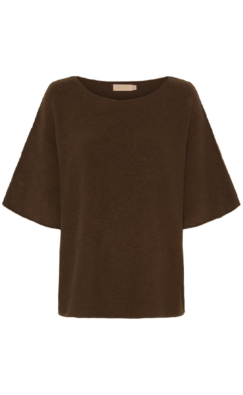 Marta Du Chateau Bluse - Sia - Brown