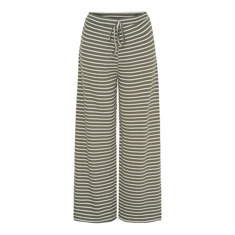 Marta Du Chateau Bukser - Mireya - White/Military Stripe