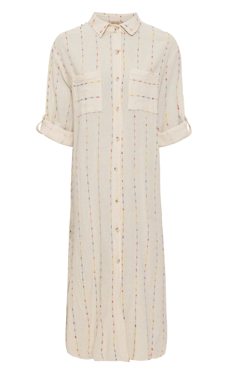 Marta Du Chateau Kjole - 9259 - Beige