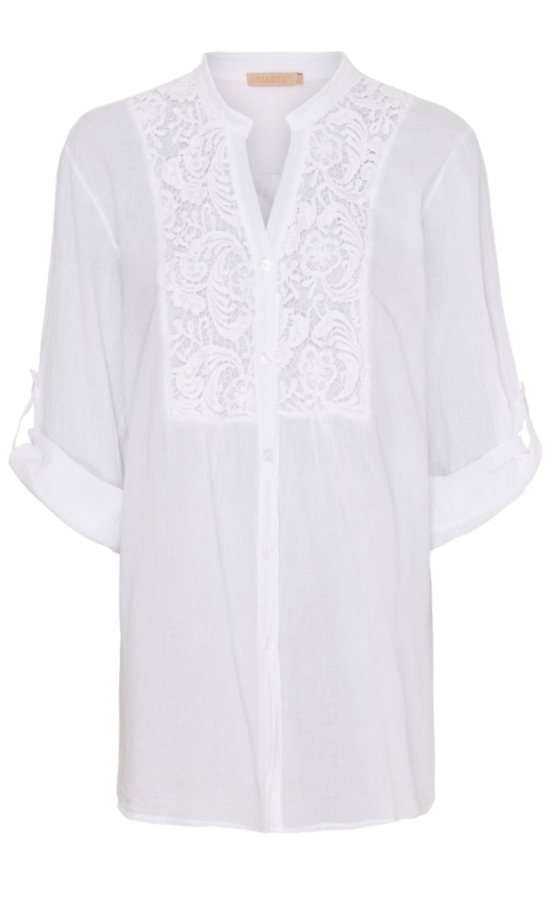 Marta Du Chateau Skjorte - 9737 - White