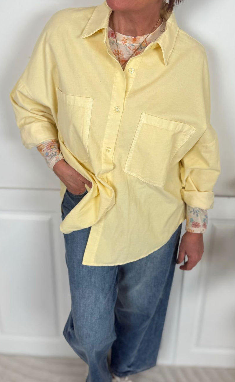Marta Du Chateau Skjorte - Coline - Yellow
