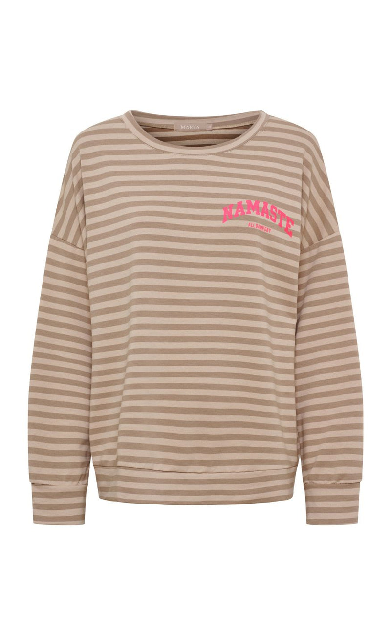 Marta Du Chateau Sweatshirt - Isabeau - Beige