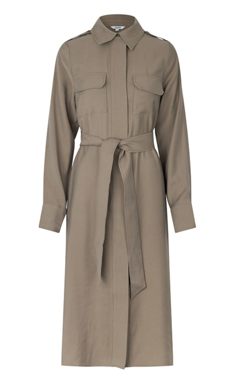 MbyM Kjole - Bilena-M - Fossil Brown