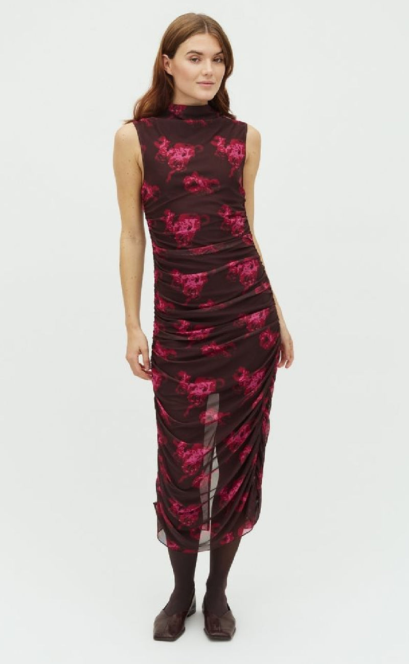 MbyM Kjole - Esthe-M - Dark Florella Print