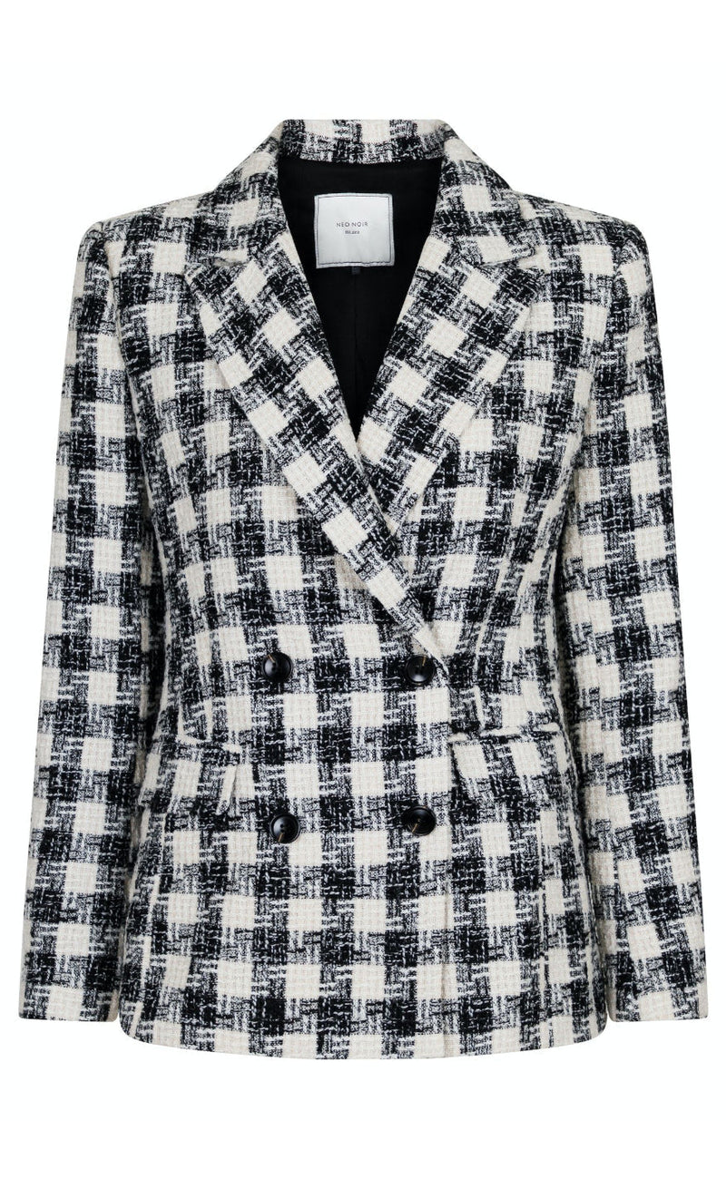 Neo Noir Blazer - Vivi - Black/White