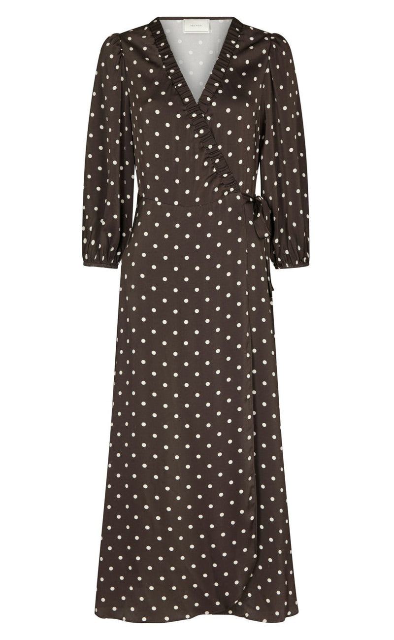 Neo Noir Kjole - Malinga - Dark Brown