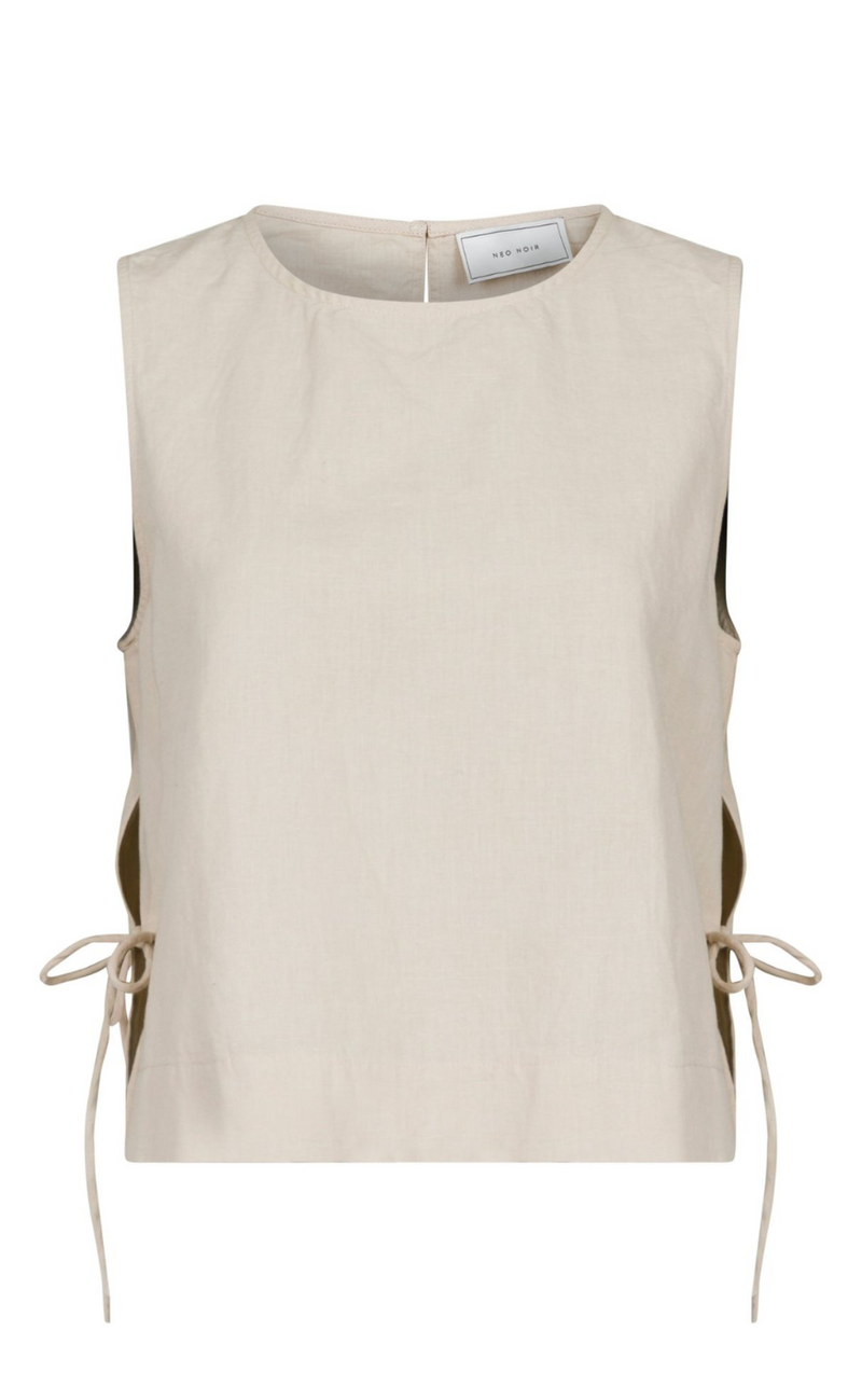 Neo Noir Topp - Svetlana Linen - Sand