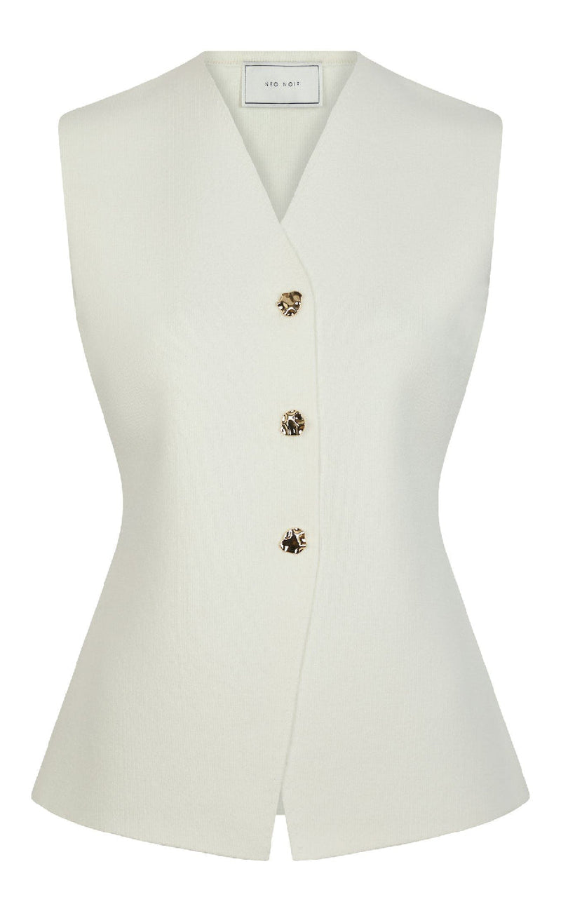 Neo Noir Vest - Sway Smooth - Off White