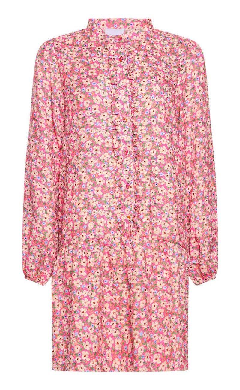 Noella Kjole - Florentina - Pink Flower