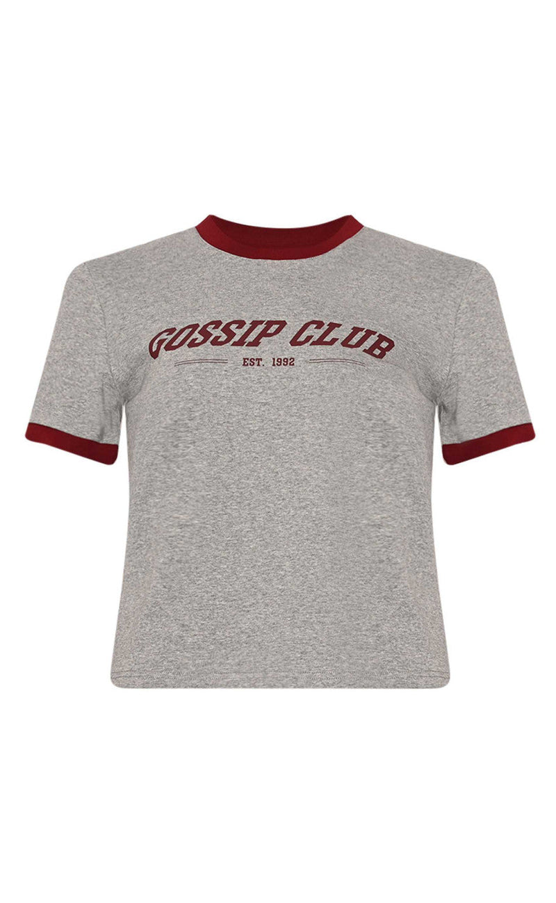 Noella T-shirt - Gossip - Medium Grey Mel.