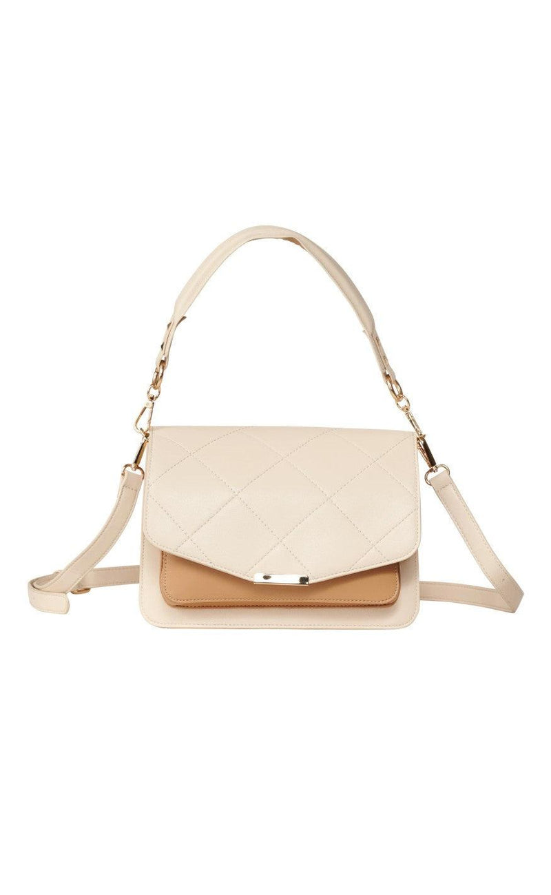 Noella Veske - Blanca Multi Compartment - Nude Leather Look