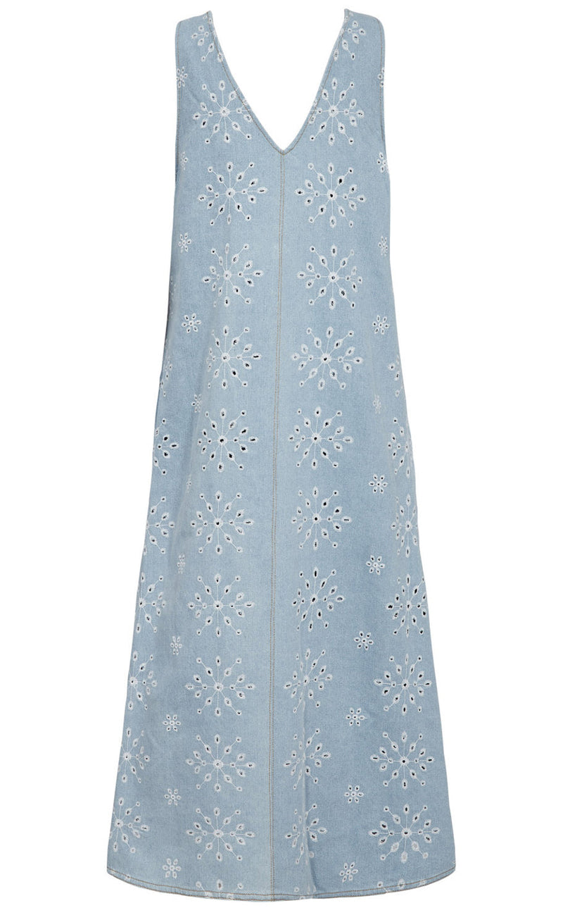 Nümph Kjole - Delilah - Light Blue Denim