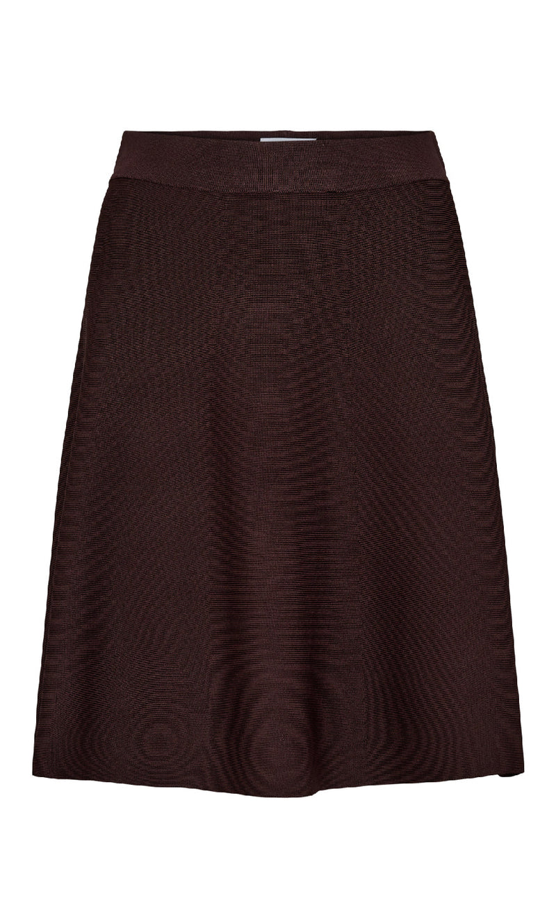 Nümph Skjørt - Lilly Pilly - Black Coffee