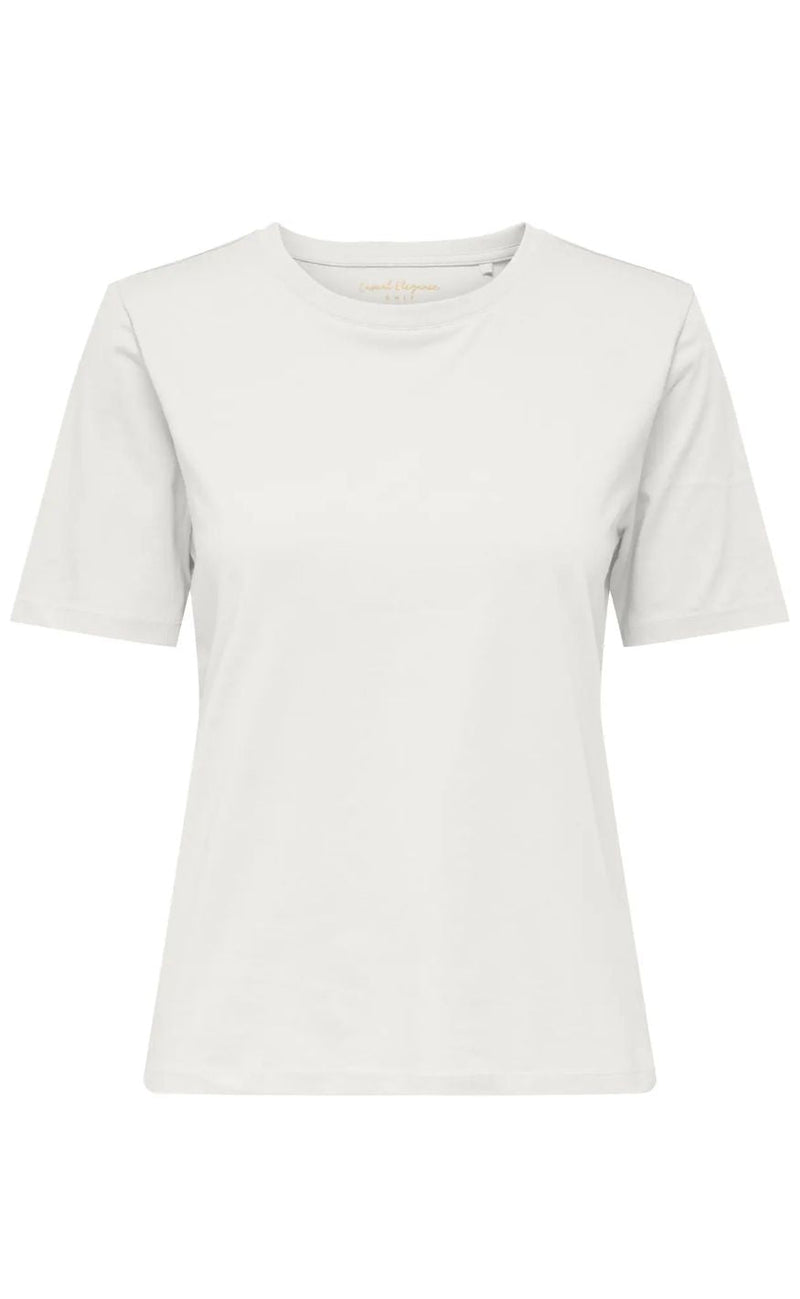 ONLY T-Shirt - Happy O-Neck Pr Jrs - Cloud Dancer
