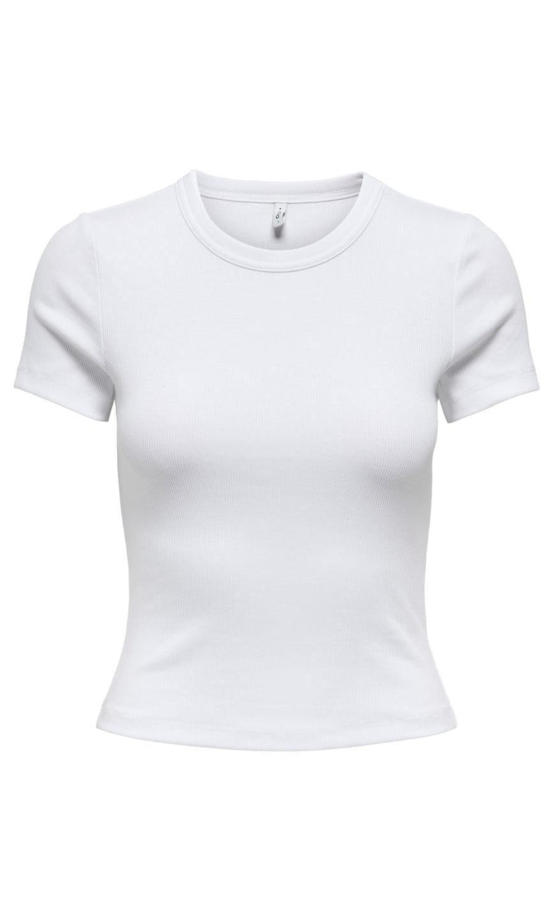 ONLY T-Shirt - Val - Bright White
