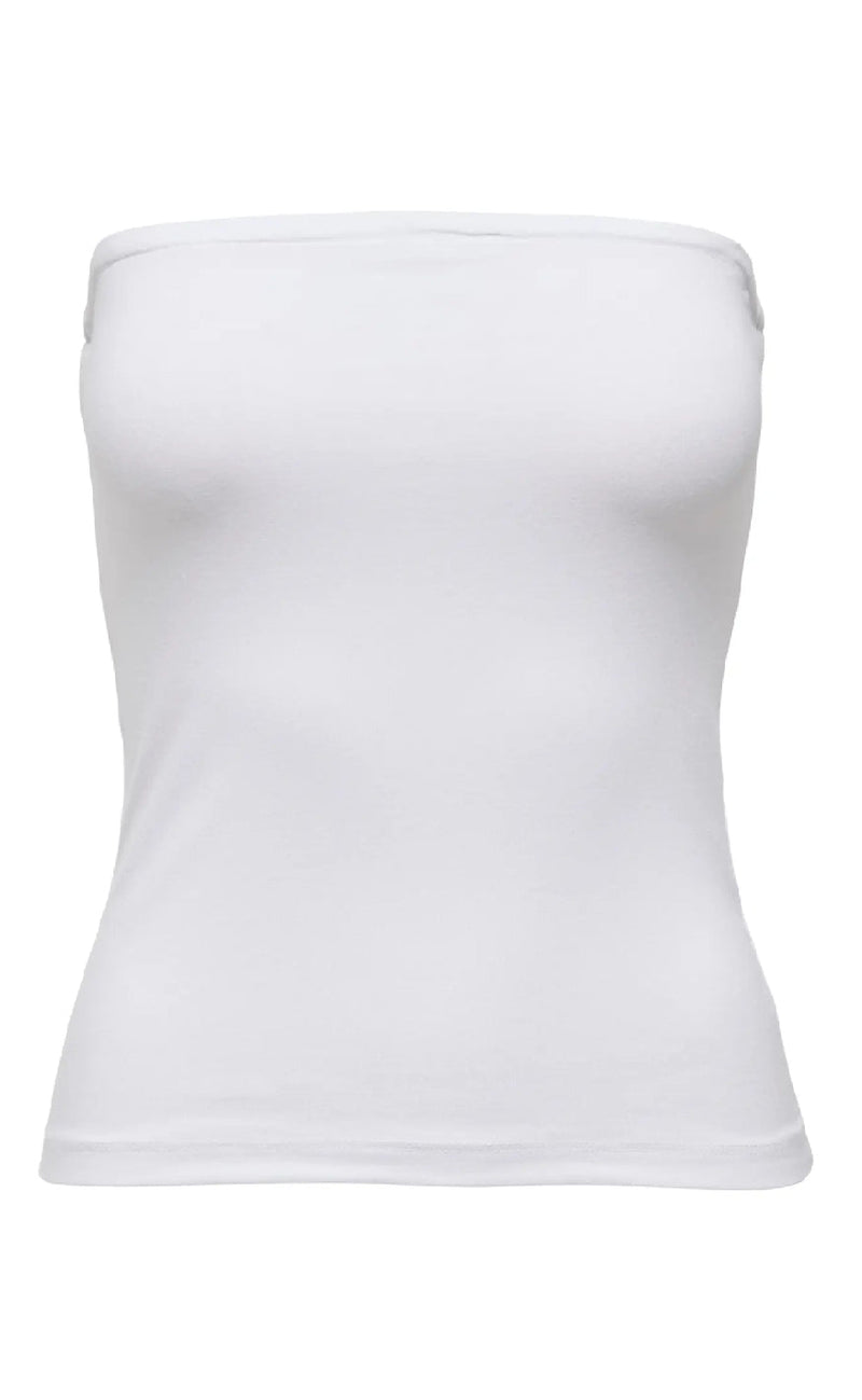 ONLY Topp - Love Life - White