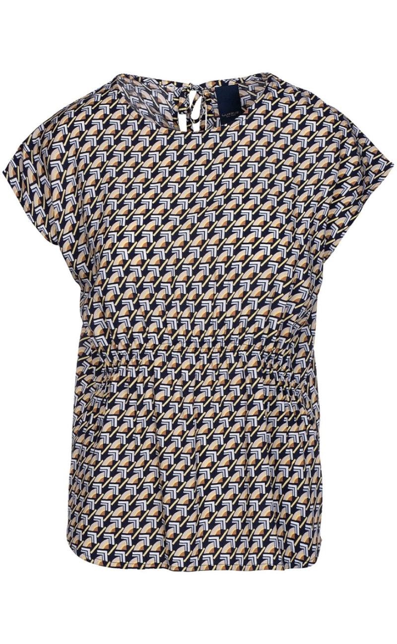 One Two Luxzuz Bluse - Alitta - Navy