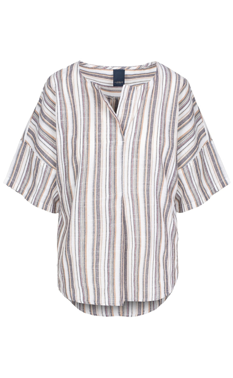 One Two Luxzuz Bluse - Kamilla - Navy