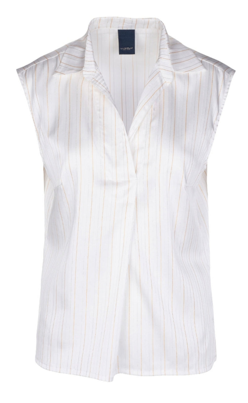 One Two Luxzuz Topp - Gilla - Cream