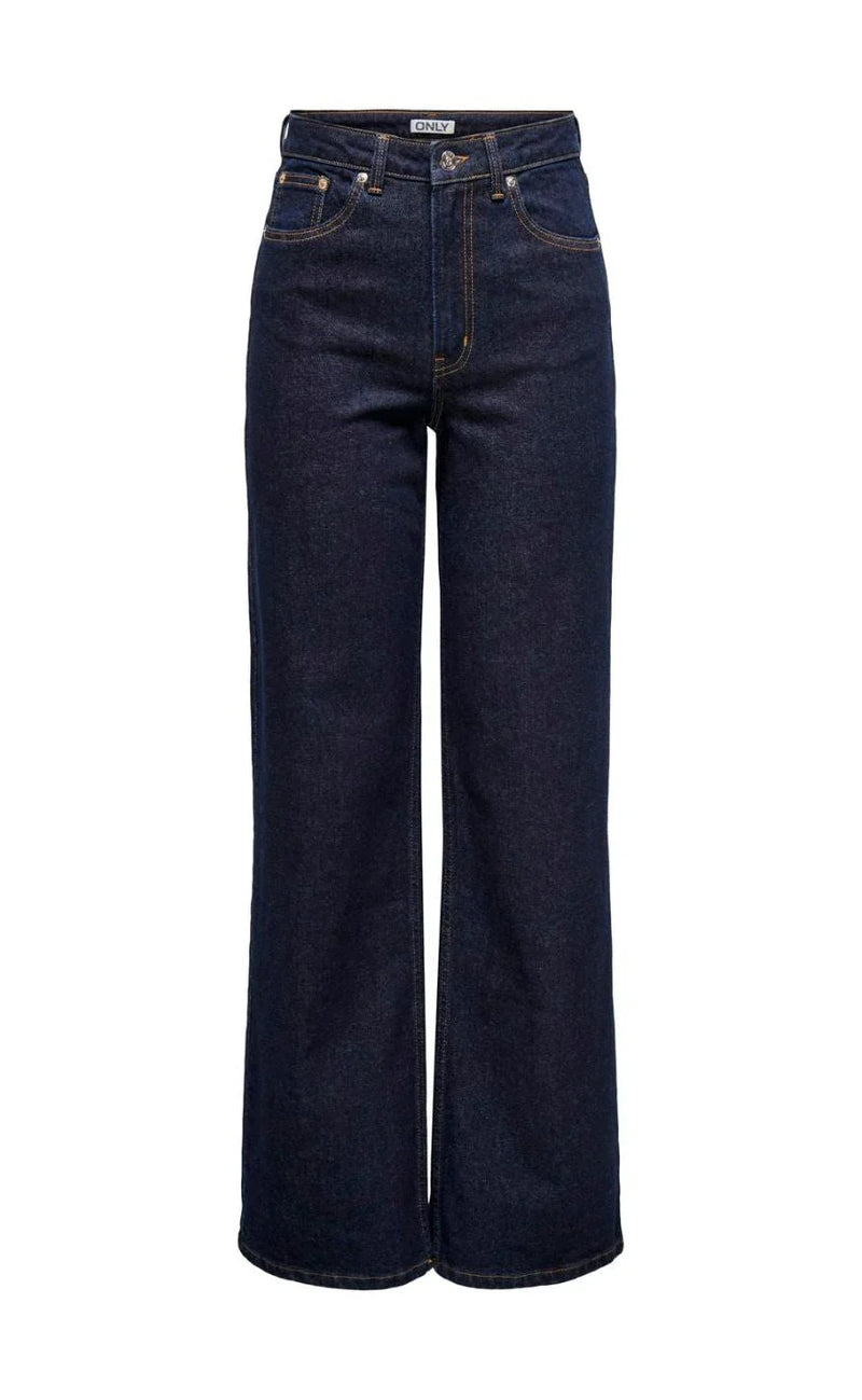 ONLY Bukser - Juicy - Dark Blue Denim