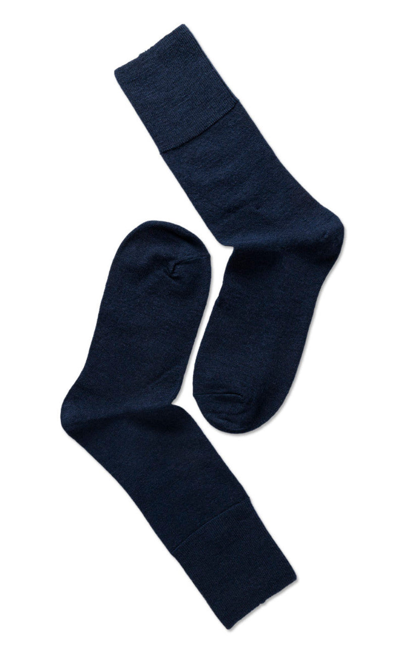 Oroblu Strømper - Note Fine Wool Comfort Top - Navy