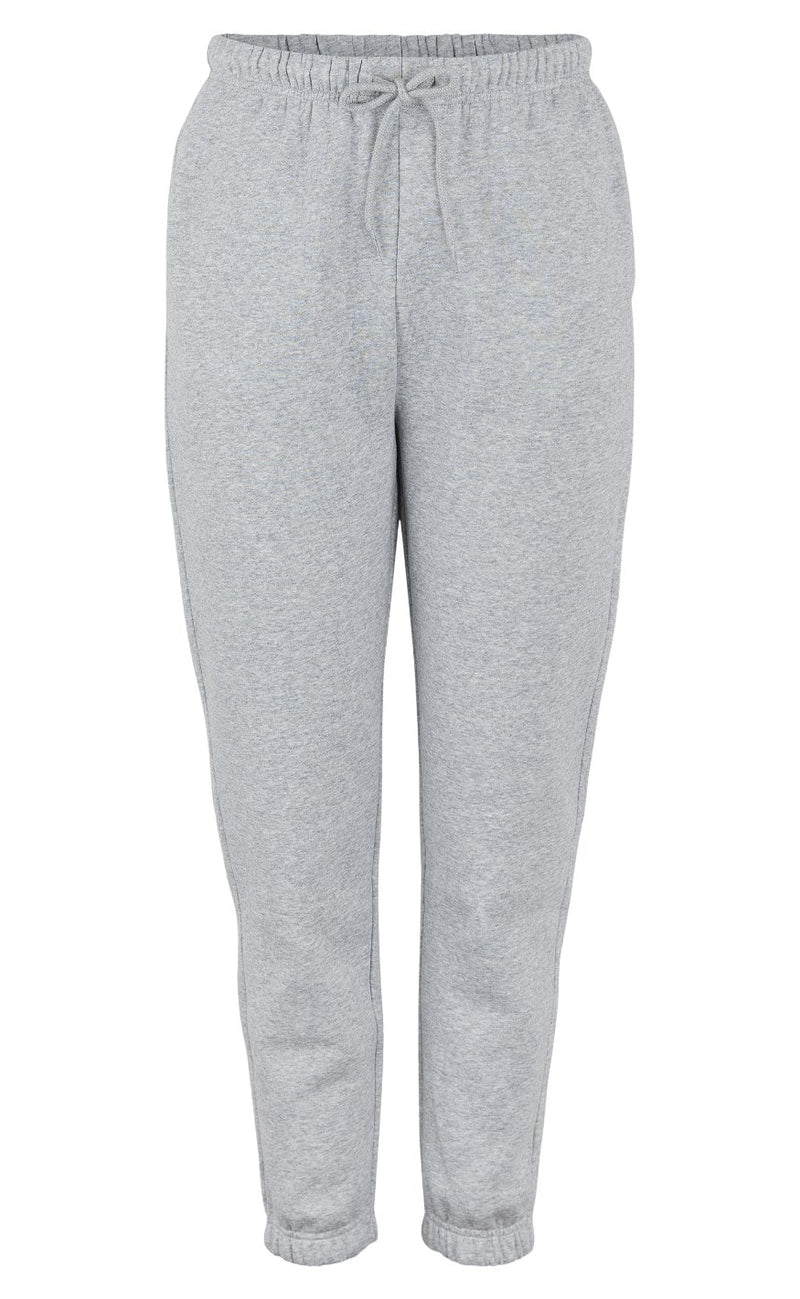 Pieces Bukser - Chilli - Light Grey Melange