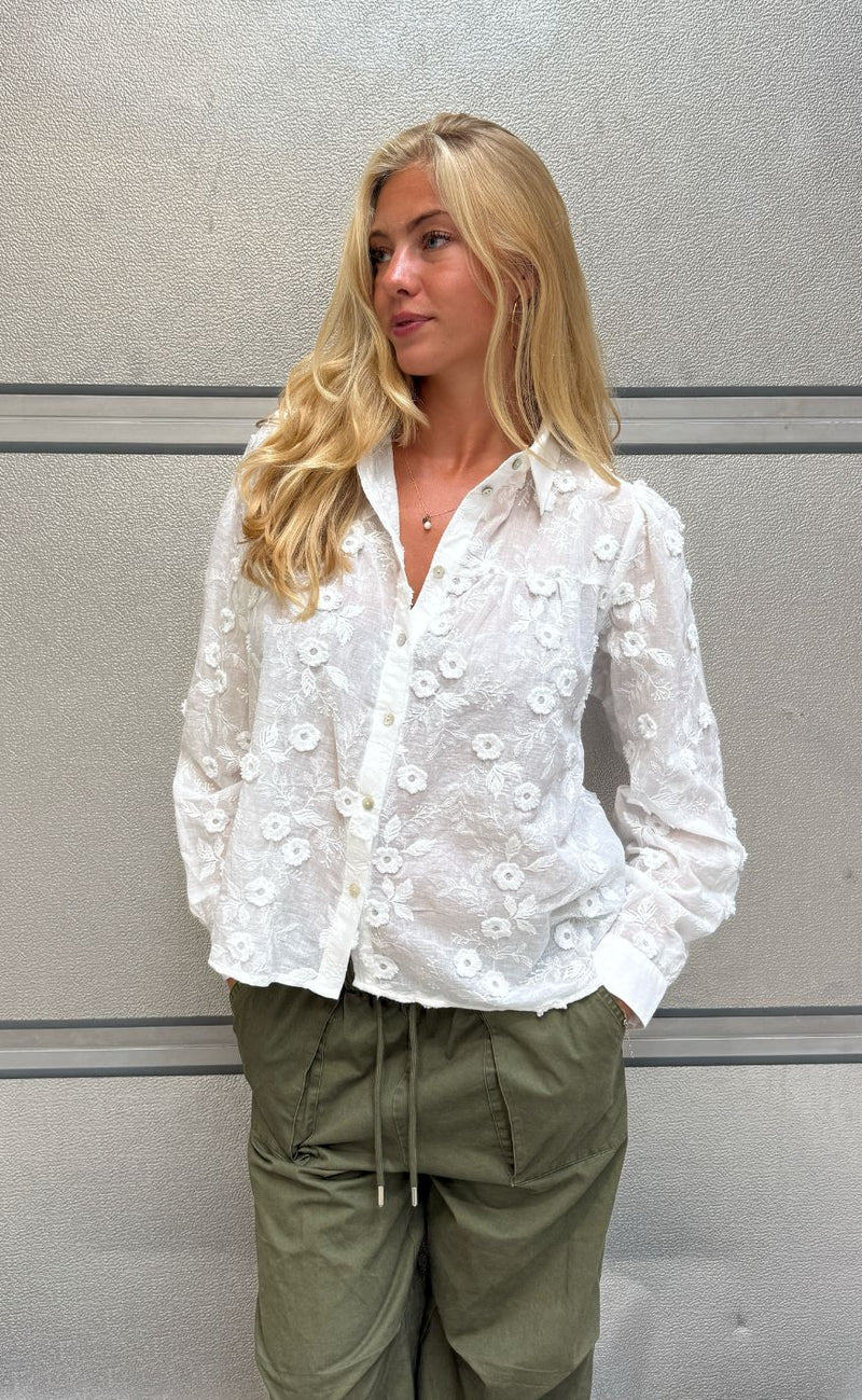 Continue Bluse - Minna - 02 White