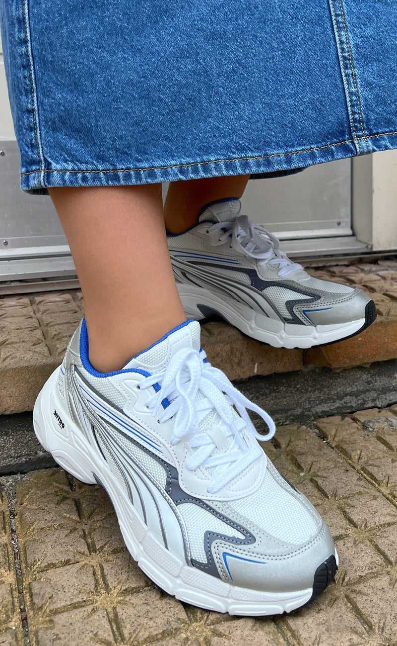 Puma Sneakers - Teveris Nitro - Grey Royal Sapphire